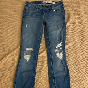 Hollister cropped jeans